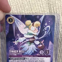 Lorcana: Tinker Bell - Snowflake Collector Store Championship Non Foil 33/P3 NM - Image 2