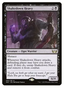 NM Shakedown Heavy, MTG, Streets of New Capenna, Magic the Gathering, 95 - Image 1