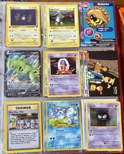 Vintage Pokemon Card Collection - No Binder Lot 5 Pages - Holo - Modern LP/NM - Image 5