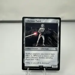 1x Cyberman Patrol - Universes Beyond: Doctor Who - NM - MTG - Image 1