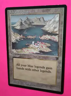 Magic the Gathering MTG Legends SEAFARER'S QUAY LP/EX U Vintage NICE! - Image 2