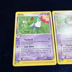 Kirlia 40/100 Ralts 74/100 Ex Sandstorm Pokemon Card E Series Non-Holo 2 - Image 2