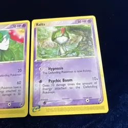Kirlia 40/100 Ralts 74/100 Ex Sandstorm Pokemon Card E Series Non-Holo 2 - Image 3