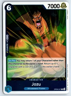 Jozu OP08-047 One Piece Two Legends Foil Rare Near Mint - Image 1