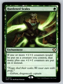 Hardened Scales R Commander: Secrets of Strixhaven 272 NM - Image 1