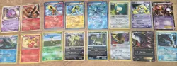 Pokemon Card Lot of 16 Cards Vintage/Mid Era Conditions Vary Plasma, Stamped Etc - Image 1