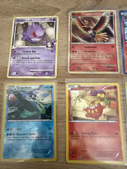Pokemon Card Lot of 16 Cards Vintage/Mid Era Conditions Vary Plasma, Stamped Etc - Image 2
