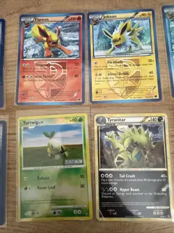 Pokemon Card Lot of 16 Cards Vintage/Mid Era Conditions Vary Plasma, Stamped Etc - Image 4
