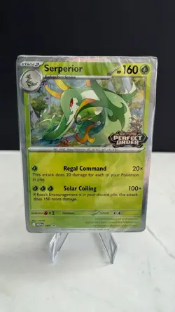 Serperior 064 - Promo - Pokemon Perfect Order Stamped Deck **Sealed** - Image 1
