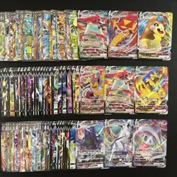 100 ex V Vmax RR RRR Holo Full Arts Lot Set Pokemon Japanese Cards T710 - Image 1