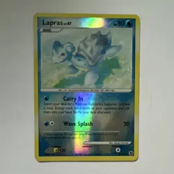 Pokemon TCG Lapras 21/106 Great Encounters Reverse Holo Rare Basic HP 80 - Image 1