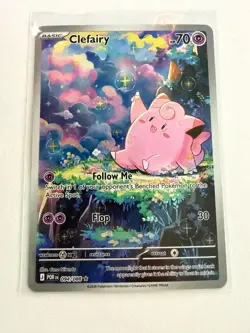 Clefairy 094/088 IR Perfect Order (POR)(ME03) Illustration Rare Pokemon Card NM - Image 1