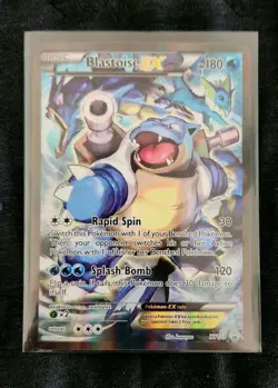 Blastoise EX Promo Holo Pokemon TCG XY122 XY 180 HP Basic Card English - Image 1