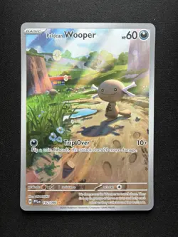 Pokemon: Paldean Wooper Illustration Rare IR 102/094 Phantasmal Flames - Image 1