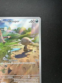 Pokemon: Paldean Wooper Illustration Rare IR 102/094 Phantasmal Flames - Image 4