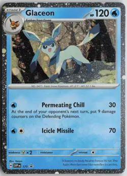 Glaceon (Cosmos Holo) 171 Holo Promo Scarlet & Violet Promo Pokemon Holo NM - Image 1