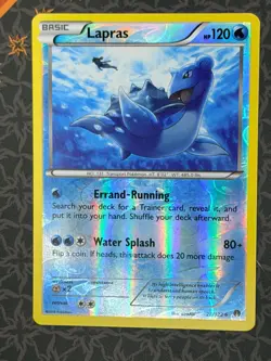 Lapras [Reverse Holo] #28 Pokemon XY:Pokemon BREAKpoint - Image 1
