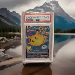Pokemon Flying Pikachu VMAX 007/025 Celebrations Full Art Holo PSA 10 EN - Image 1