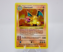 🔥 Charizard Holo Rare Shadowless 4/102 Base Set LP 1999 Vintage Pokemon TCG 🔥 - Image 1