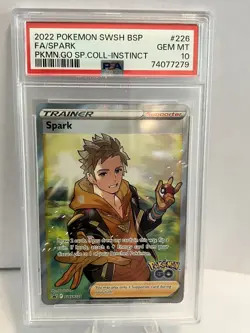 2022 POKEMON SWSH BLACK STAR PROMO #226 FULL ART/SPARK PSA 10 - Image 1