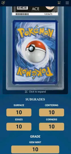 Pokemon TCG Hydreigon EX SIR White Flare 169/086 Ace 10 Perfect Subgrades - Image 4