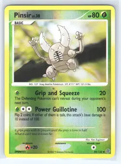 Pinsir Uncommon Secret Wonders 59/132 Reverse Holo NM - Image 1