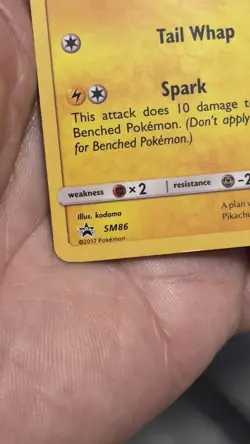 Pikachu - (General Mills Promo) Holo SM86 DMG Pokemon TCG - Image 2