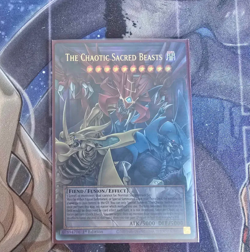 The Chaotic Sacred Beasts CORI EN029 Ultra Rare Extended Art YuGiOh! (Pack fresh - Image 1