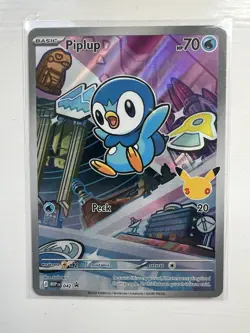 Pokemon First Partner Series One Sinnoh Trio Turtwig Piplup Chimchar - Image 5