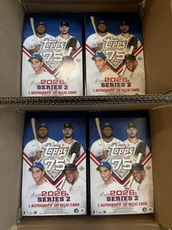 2026 Topps Series 2 Base Cards 🔥 5500-Card Lot 🔥 2 Hobby Cases - Image 1