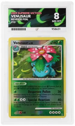 ACE 8 Venusaur 13/147 Reverse Holo Supreme Victors Pokemon Card Mint - Image 1