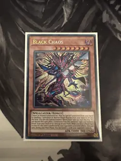 Yu-Gi-Oh! Black Chaos CORI-EN001 Secret Rare 1st Ed NM - Image 2