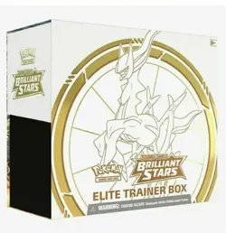 Pokemon TCG Sword and Shield Elite Trainer Box Brilliant Stars ETB, Sealed 820650870125 - Image 1