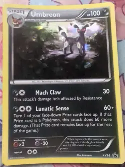 Umbreon XY96 Black Star Promo LP Condition Holo Pokemon TCG - Image 1