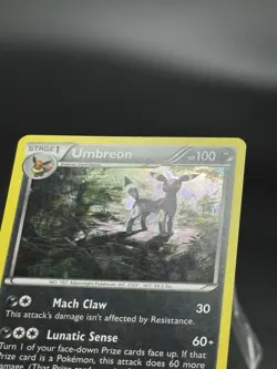 Umbreon - XY96 - XY Black Star Promo 2016 - HD SWIRL - MP - Pokemon TCG - Image 3