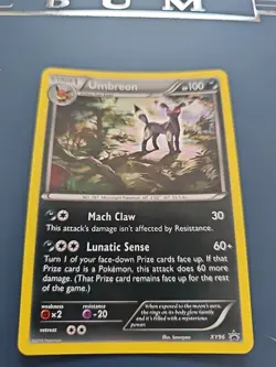 Pokemon TCG Umbreon XY96 Black Star Promo Holo Card 2016 - LP - Image 1
