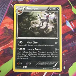 Pokemon TCG Umbreon XY XY96 Holo Promo Card MP Condition - Image 1