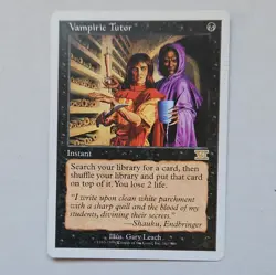 Vampiric Tutor 6th Edition Rare Regular Instant 161/350 English 1999 NM - Image 1