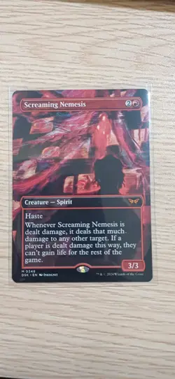Screaming Nemesis | Borderless | MTG | DSK | Near Mint | English EN - Image 1