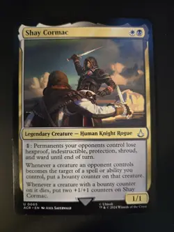 Shay Cormac NM Universes Beyond: Assassin's Creed MTG FREE SHIPPING - Image 1