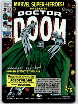 Doctor Doom (Borderless) (0394) Marvel Super Heroes NM Foil - Image 1