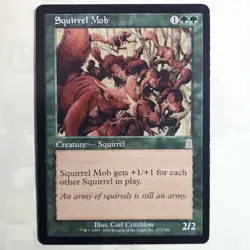 Squirrel Mob - Odyssey (Magic/MTG) NM/LP - Image 1
