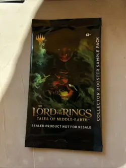 Magic the Gathering: Lord of the Rings Collector Sample Booster - Image 1