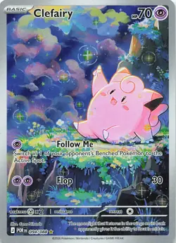 Clefairy 094/088 Holo Illustration Rare Perfect Order Pokemon Near Mint - Image 1