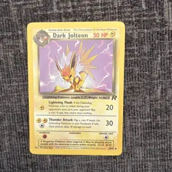Pokemon TCG Dark Jolteon 38/82 Team Rocket Uncommom - Image 1