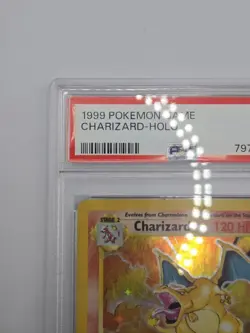 1999 Pokemon Base Set Unlimited Charizard — PSA 5 Holo 4/102 - Image 4