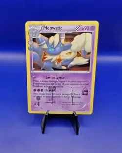 Meowstic RC15/RC32 Reverse Holo Generations Radiant Collection Pokemon Card TCG - Image 1