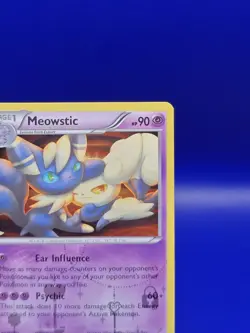 Meowstic RC15/RC32 Reverse Holo Generations Radiant Collection Pokemon Card TCG - Image 5