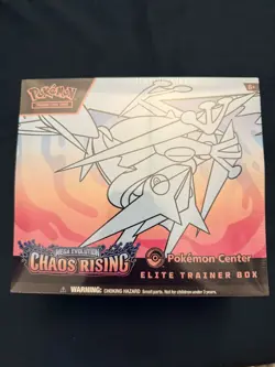 Chaos Rising Pokemon Center ETB Elite Trainer Box Factory Sealed Brand New - Image 1
