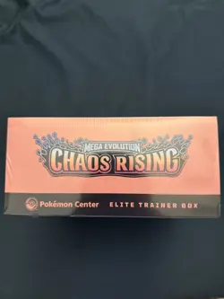 Chaos Rising Pokemon Center ETB Elite Trainer Box Factory Sealed Brand New - Image 3